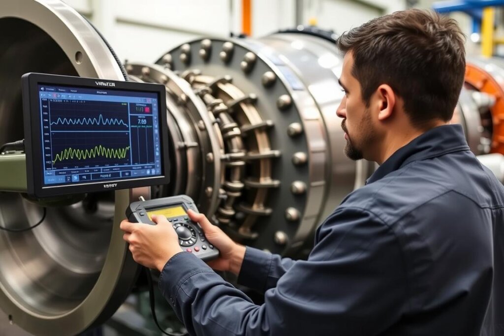 Analyse de vibrations sur une turbine à gaz