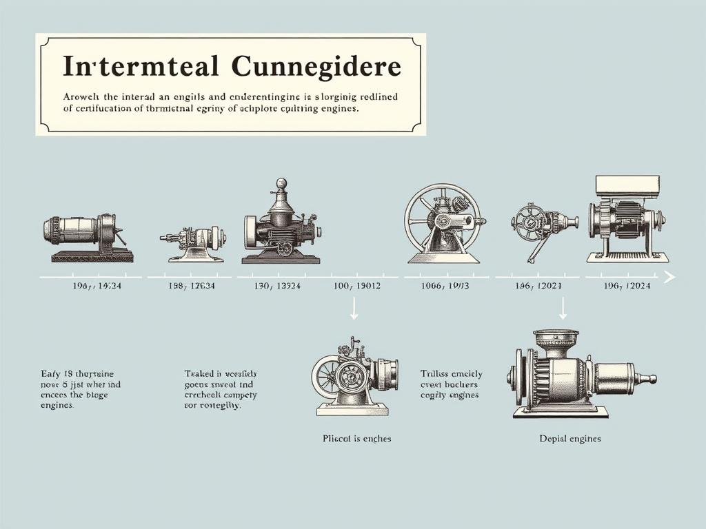 Évolution historique des moteurs à combustion interne depuis les premiers modèles jusqu'aux versions modernes