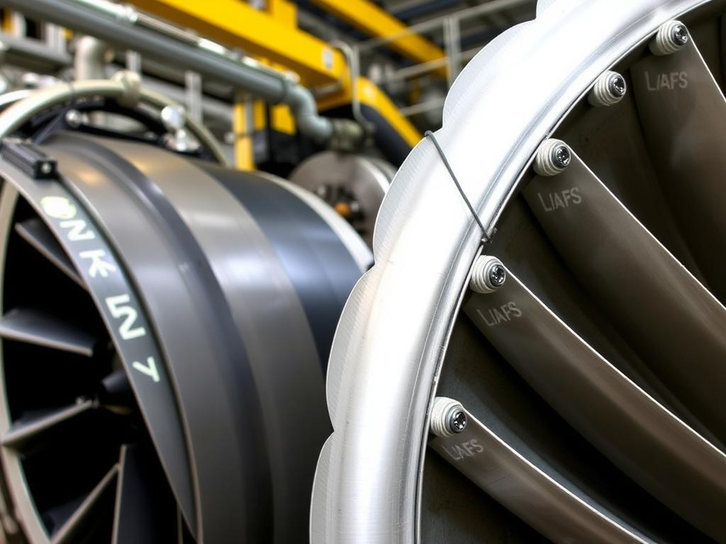 Inspection des aubes de turbine