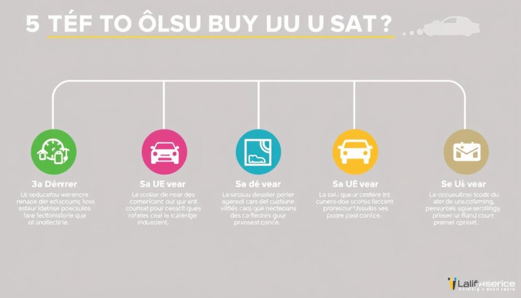 Les étapes pour acheter des voitures d'occasion en toute sécurité