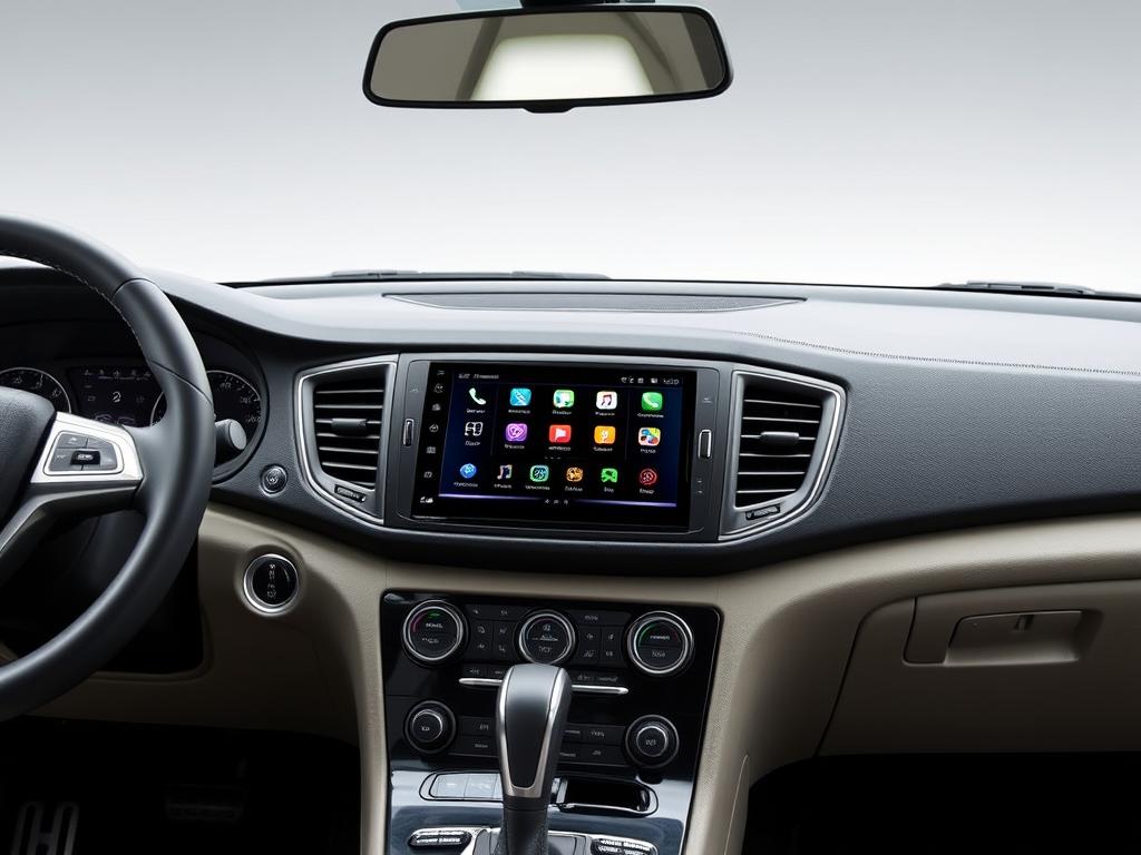 Système multimédia aftermarket conçu spécifiquement pour un modèle de voiture particulier