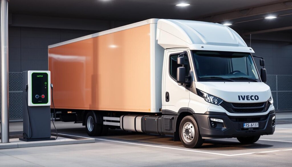 La gamme de camions électriques Iveco S-eWay intègre la technologie et l'innovation dans nos nouveaux modèles de camions Iveco.