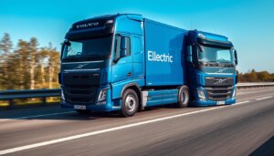 Camion électrique Volvo FH Electric sur route européenne