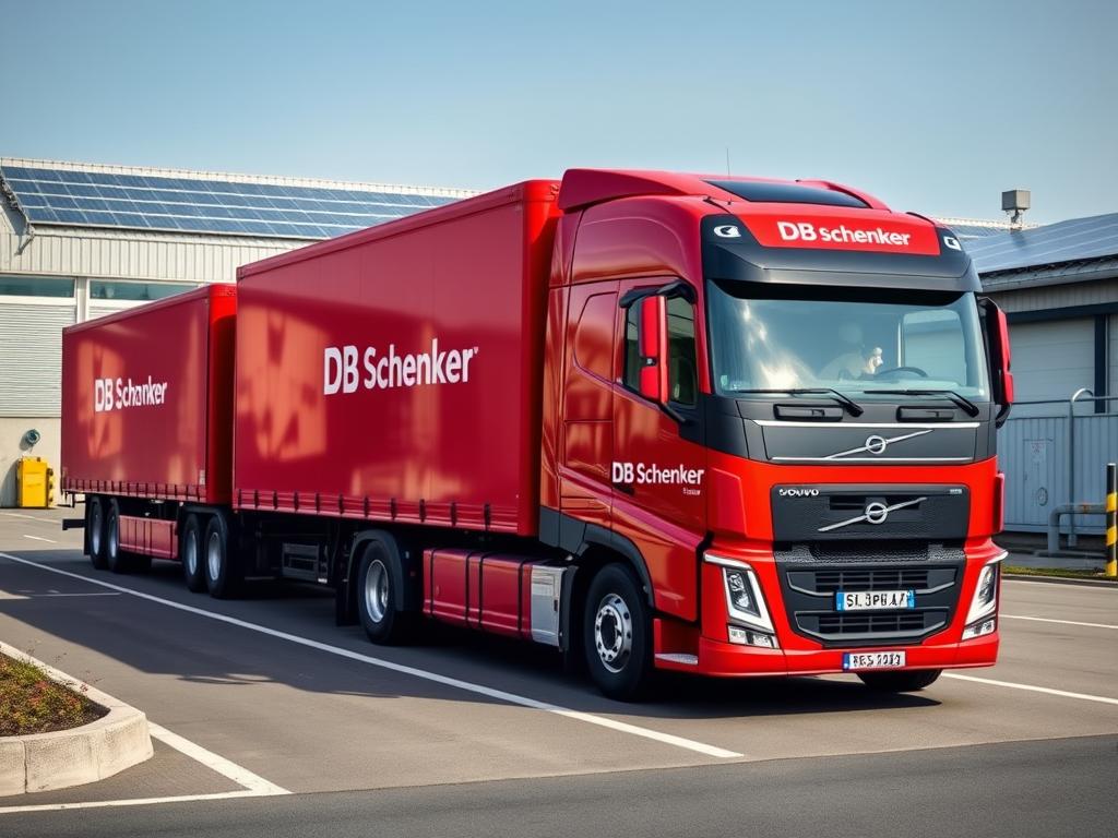 Caminhões elétricos Volvo da DB Schenker na Alemanha