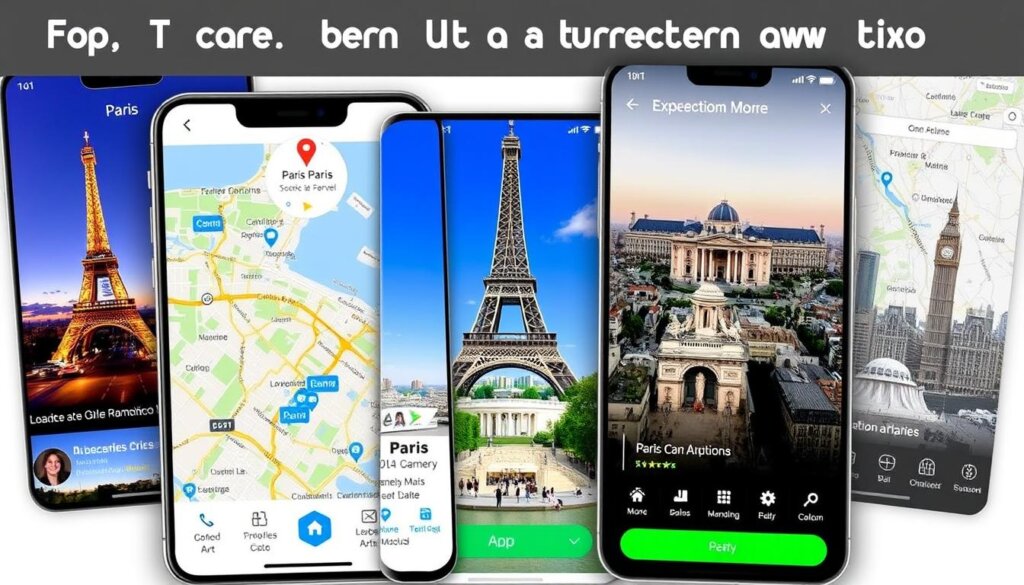 Capture d'écran des meilleures applications mobiles pour explorer Paris avec leurs fonctionnalités Capture d'écran des meilleures applications mobiles pour explorer Paris avec leurs fonctionnalités
