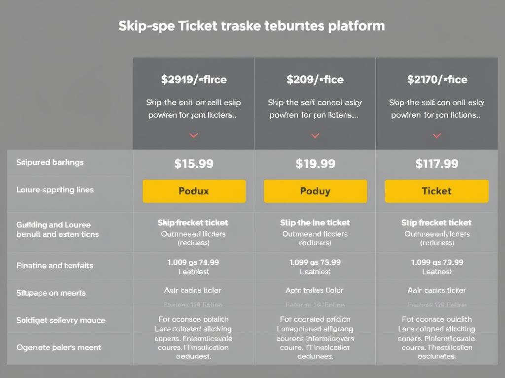 Comparaison de plateformes tierces pour acheter billets Louvre sans queue