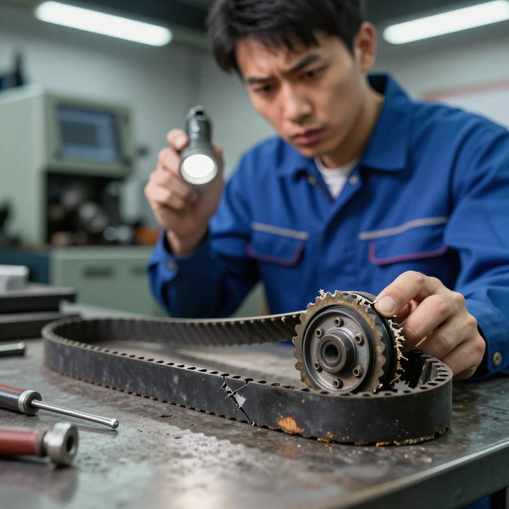 Conséquences d'une courroie usée