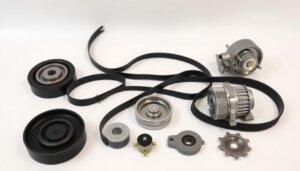 Courroie de distribution BMW X5 2017 avec ses composants