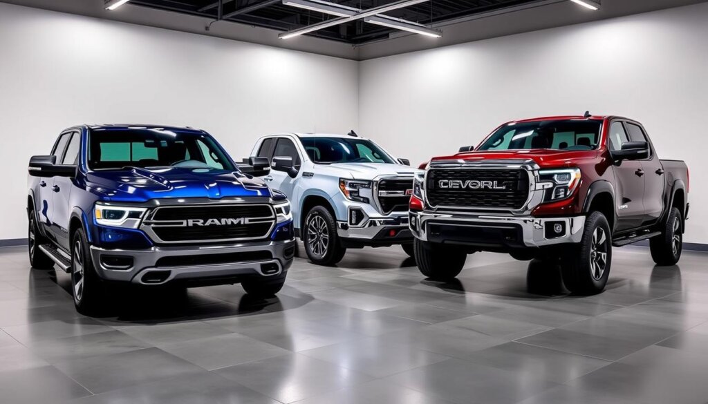 Dodge Ram 2026 aux côtés de ses principaux concurrents