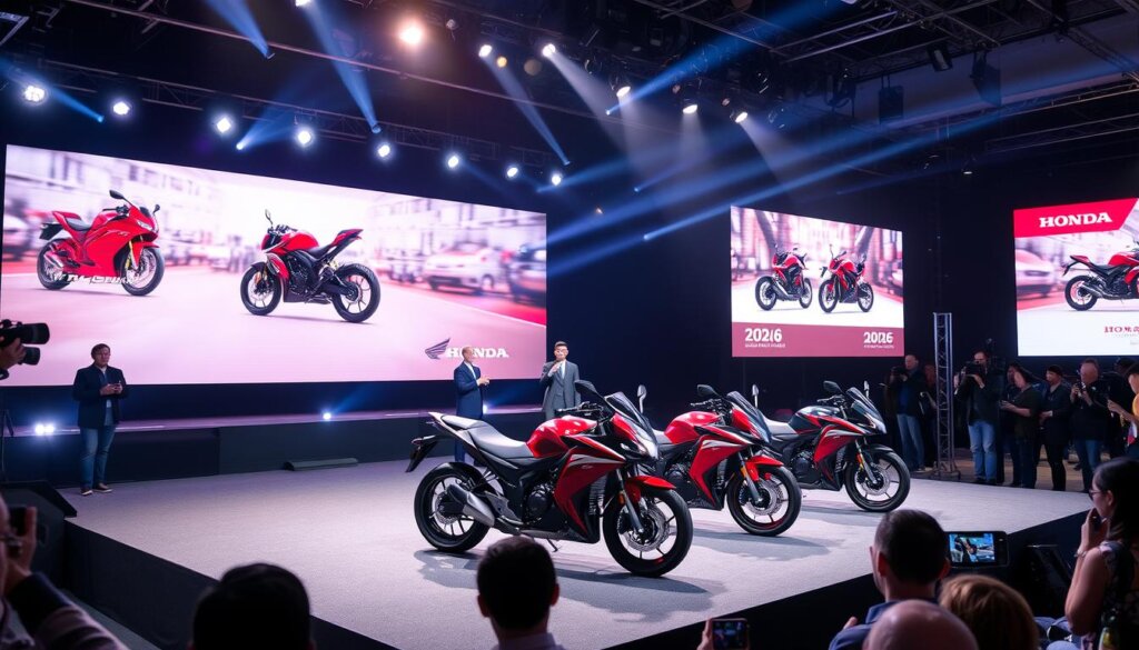 Événement de lancement nouvelle moto Honda 2026