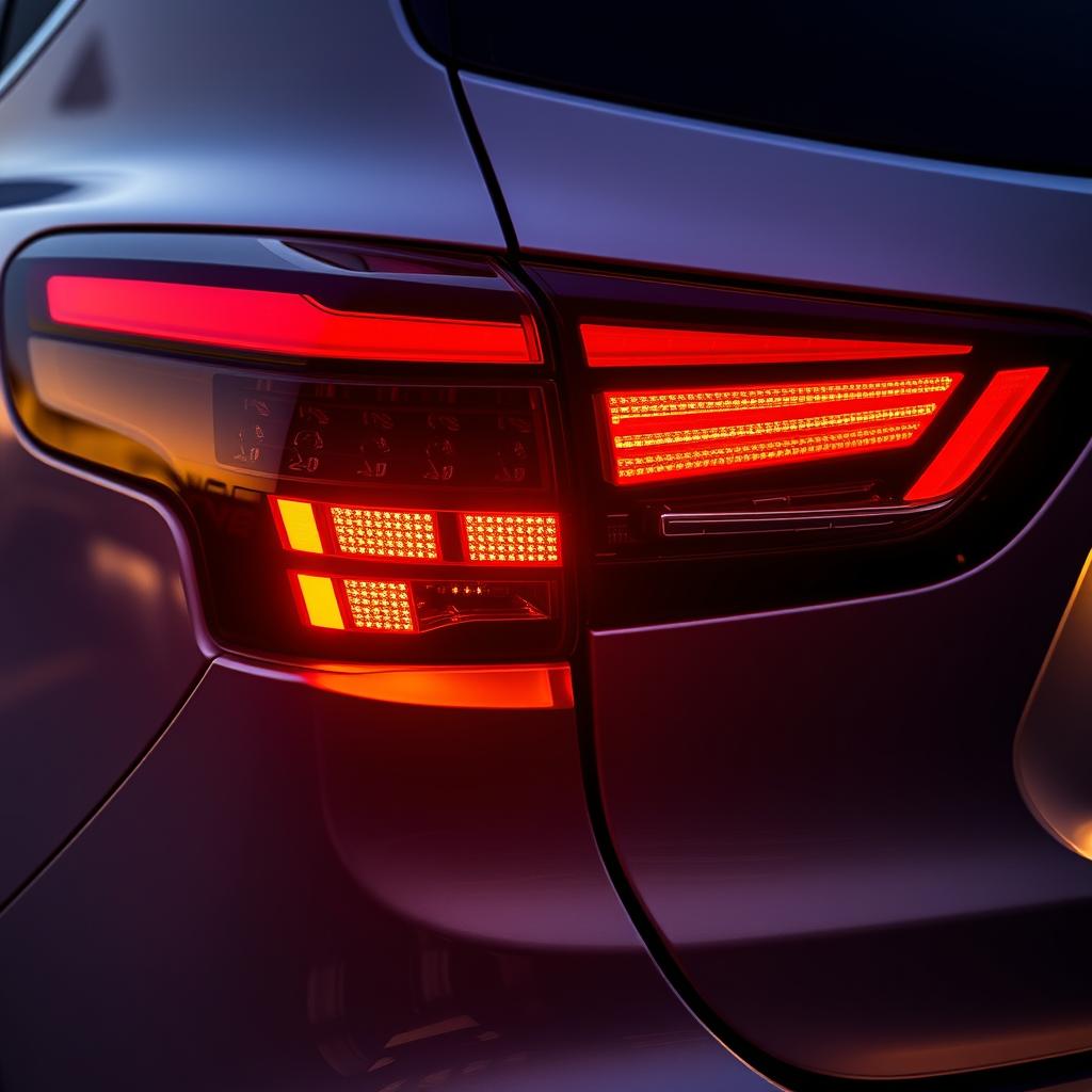 Feux arrière LED du Nissan Qashqai 2026