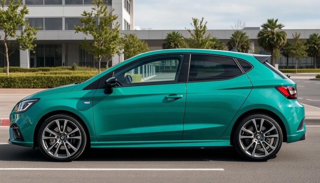 Finition FR du Nouveau modèle Ibiza 2026 avec ses jantes spécifiques