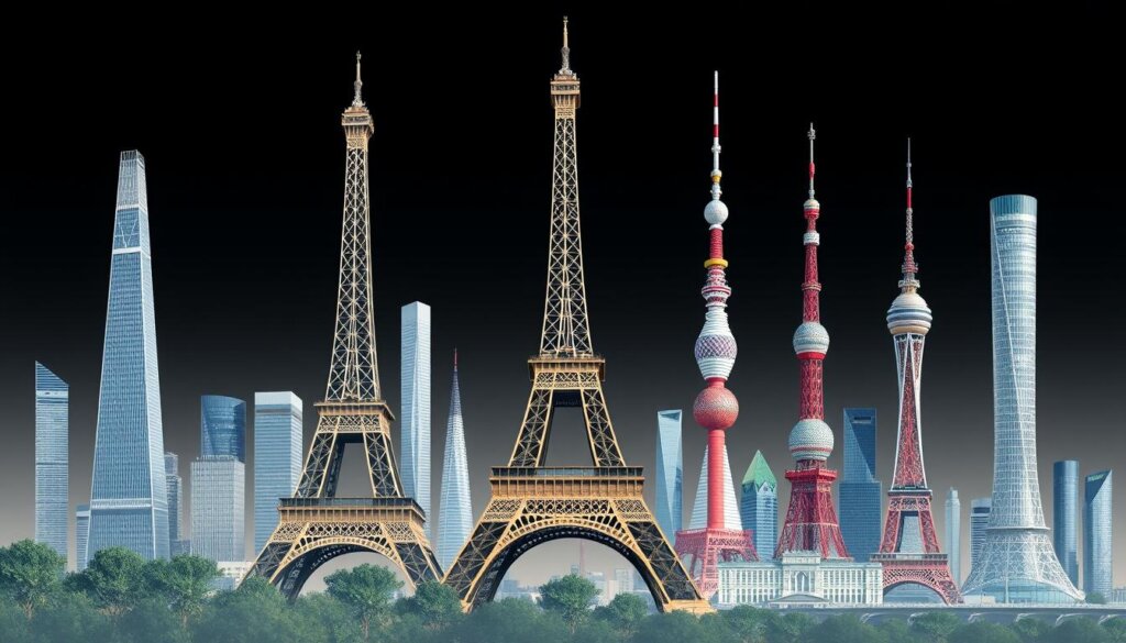 Influence de l'architecture et ingénierie Tour Eiffel sur les structures modernes