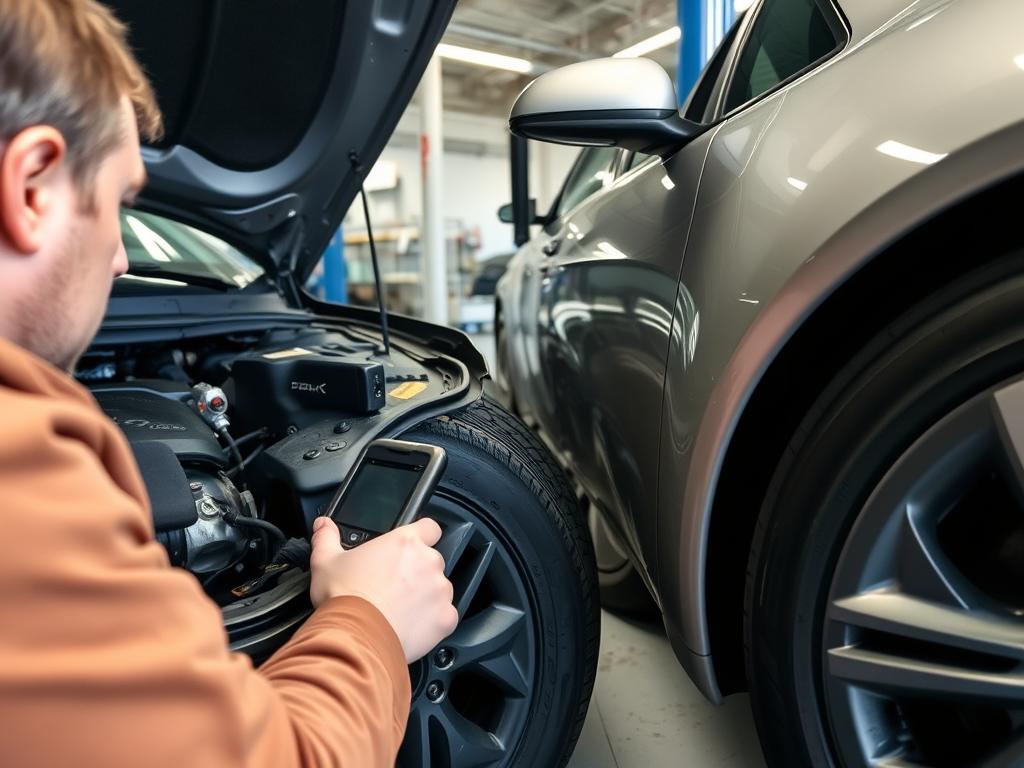 Inspection d'une voiture d'occasion avant achat en France