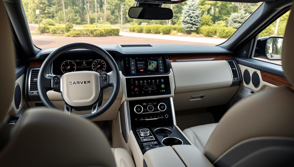 Intérieur Land Rover 2026 avec système Pivi Pro