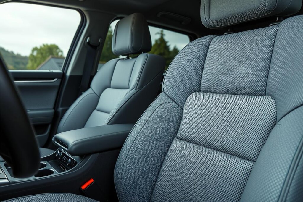 Intérieur Land Rover 2026 en textile Kvadrat