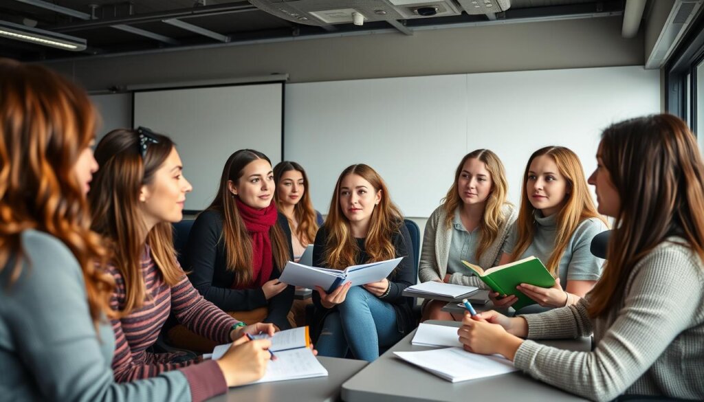 Jeunes femmes en formation pour devenir conductrices de camions en Europe