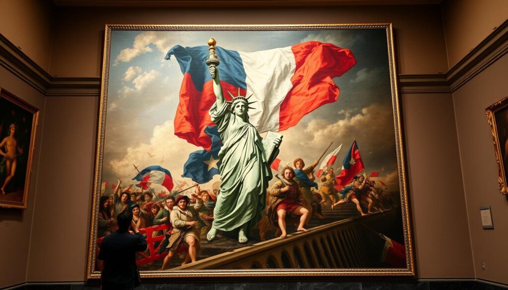 La Liberté guidant le Peuple de Delacroix, chef-d'œuvre incontournable du musée du Louvre