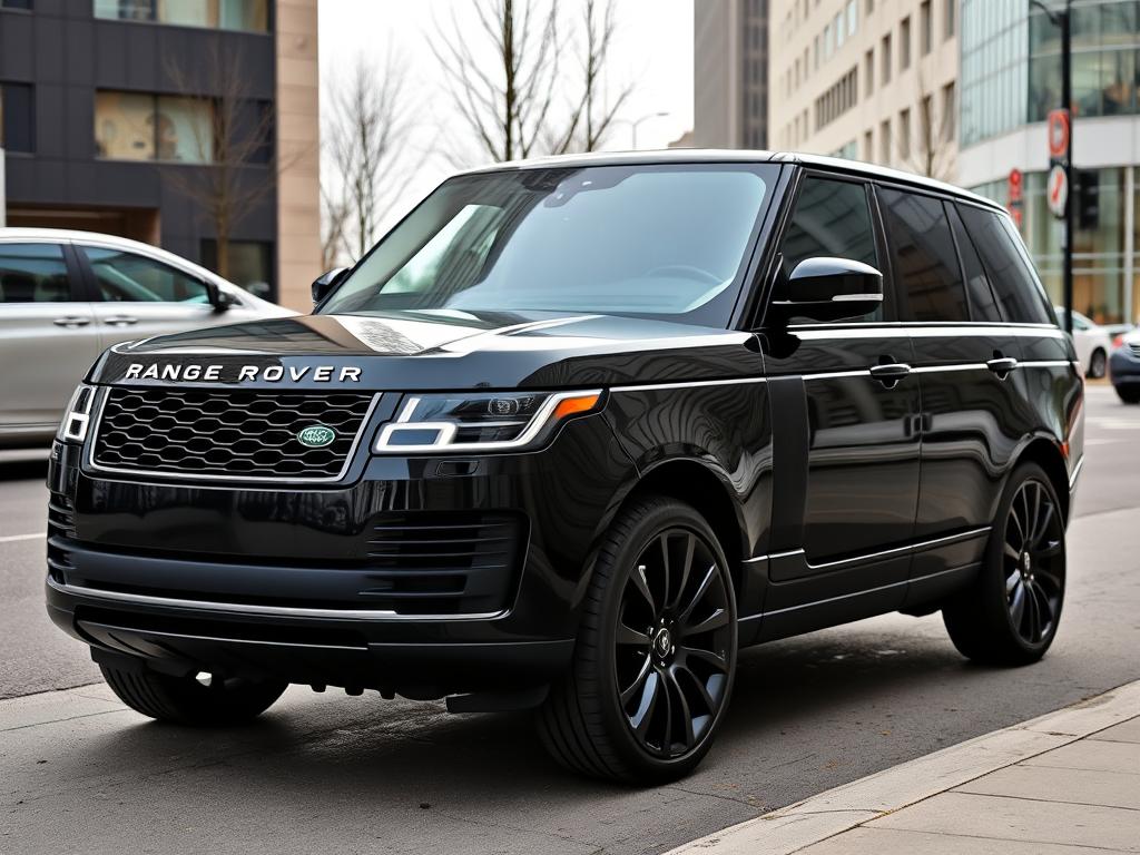 Land Rover 2026 en teinte Santorini Black