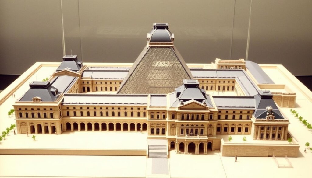 Le projet du Grand Louvre lancé par François Mitterrand en 1981