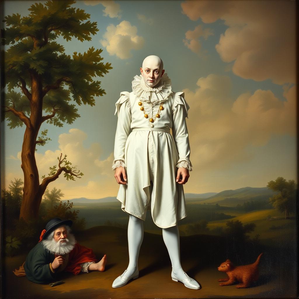 Le tableau Pierrot (Le Gilles) de Watteau, sujet de l'exposition temporaire récente musée du Louvre