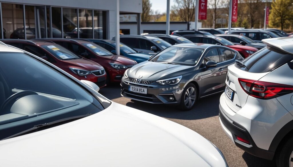 Marché des voitures d'occasion en France avec prix affichés