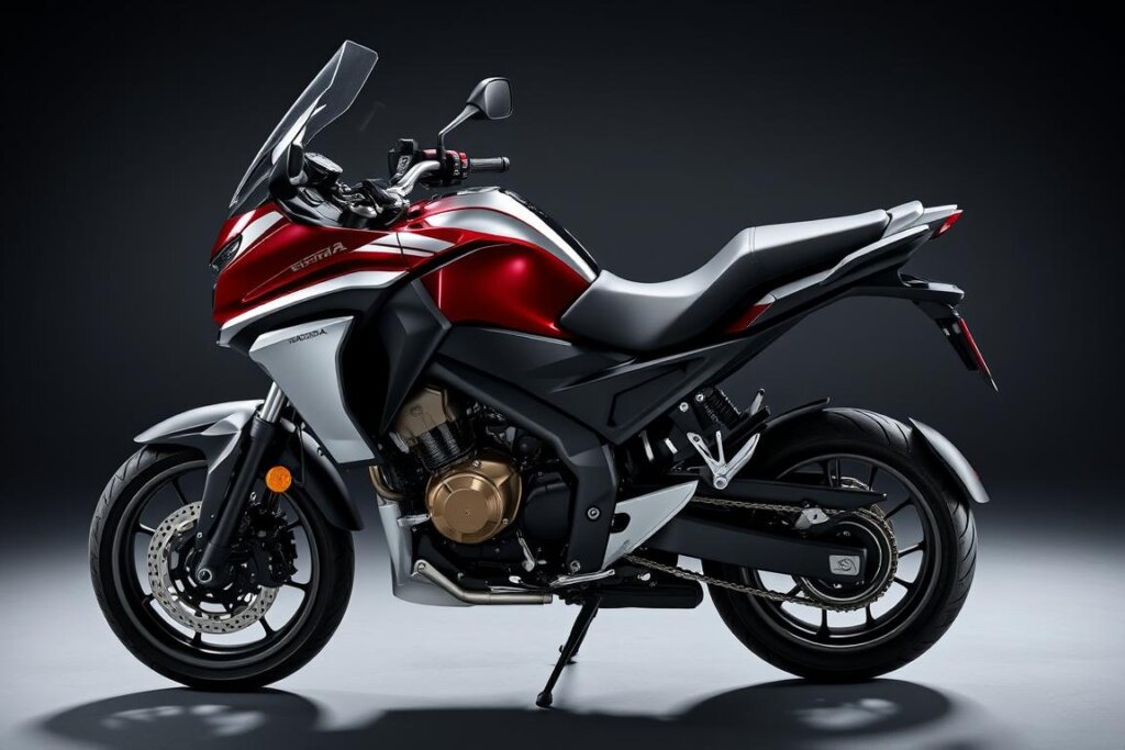 Nouvelle moto Honda CB1000GT 2026 vue détaillée