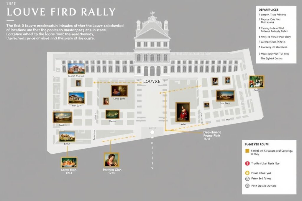 Plan de visite des chefs-d'œuvre incontournables du musée du Louvre