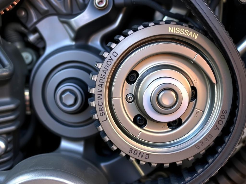 Points de calage moteur pour changer courroie de distribution Nissan Qashqai 2017