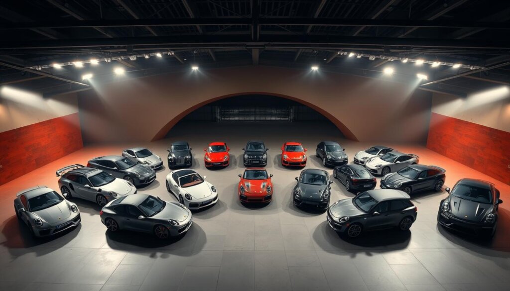 Porsche 2026 models lineup showcasing the complete range