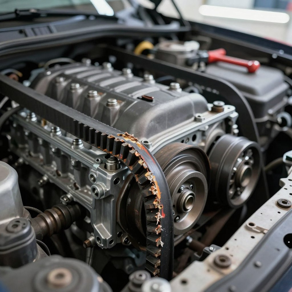 Rupture de la courroie de distribution