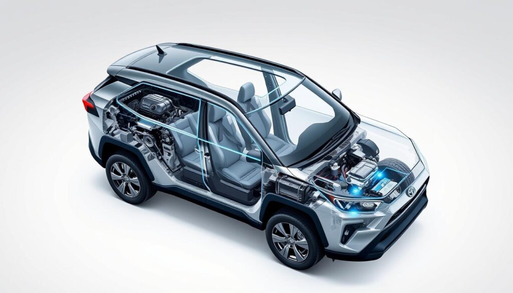 Système hybride du Toyota RAV4 2026, la voiture la plus vendue de Toyota