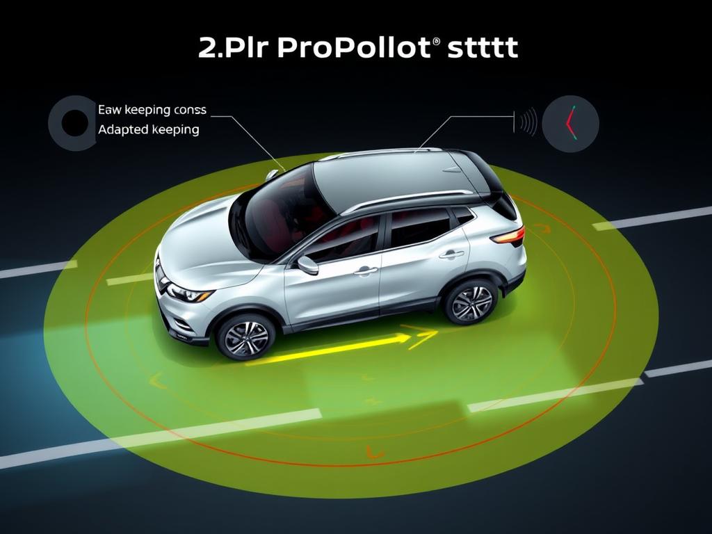 Systèmes de sécurité du Nissan Qashqai 2026 avec ProPilot