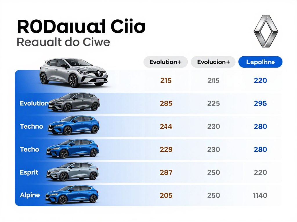 Tableau comparatif des prix Renault Clio 2026 selon les finitions