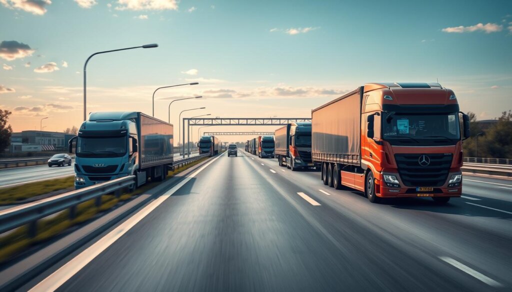 Tendances futures pour l'intégration des camions aux grandes entreprises en Europe