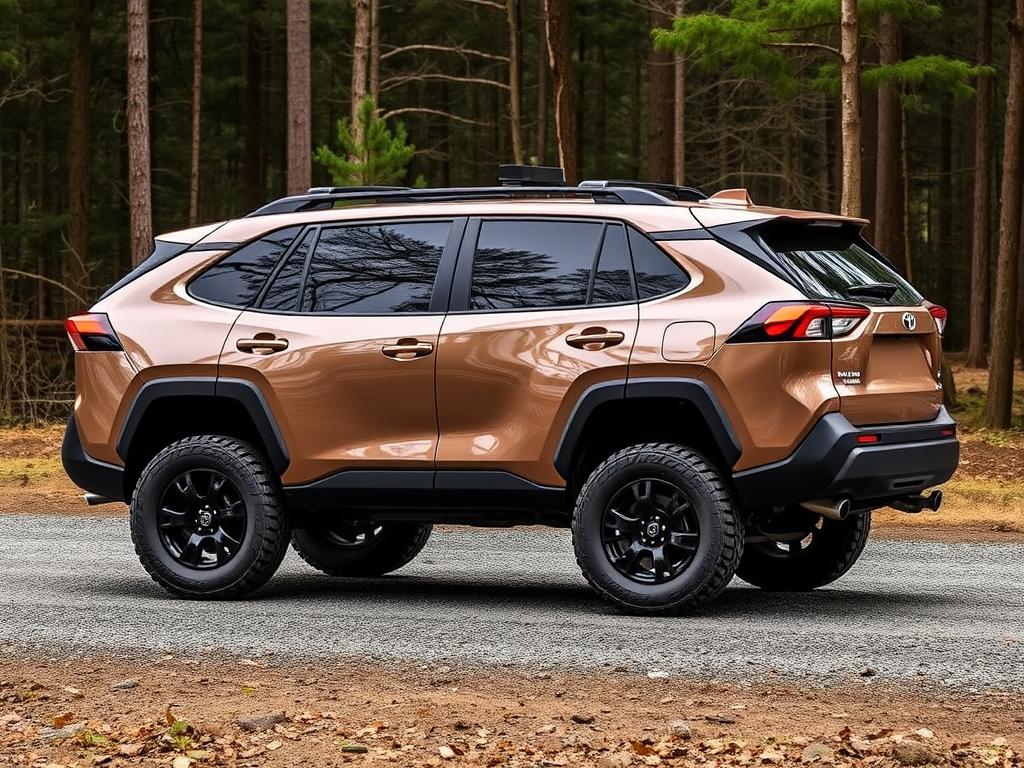 Toyota RAV4 2026 version Woodland avec son style tout-terrain