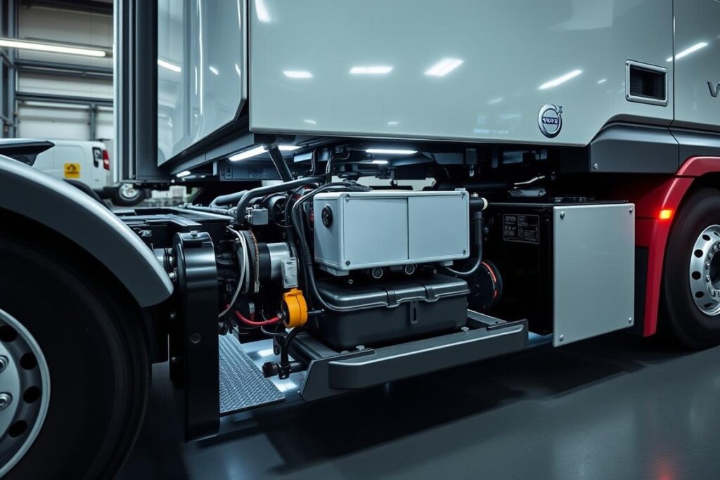 Volvo FH électrique avec nouvel essieu électrique