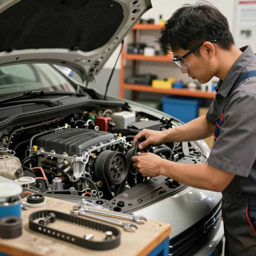 remplacement courroie de distribution