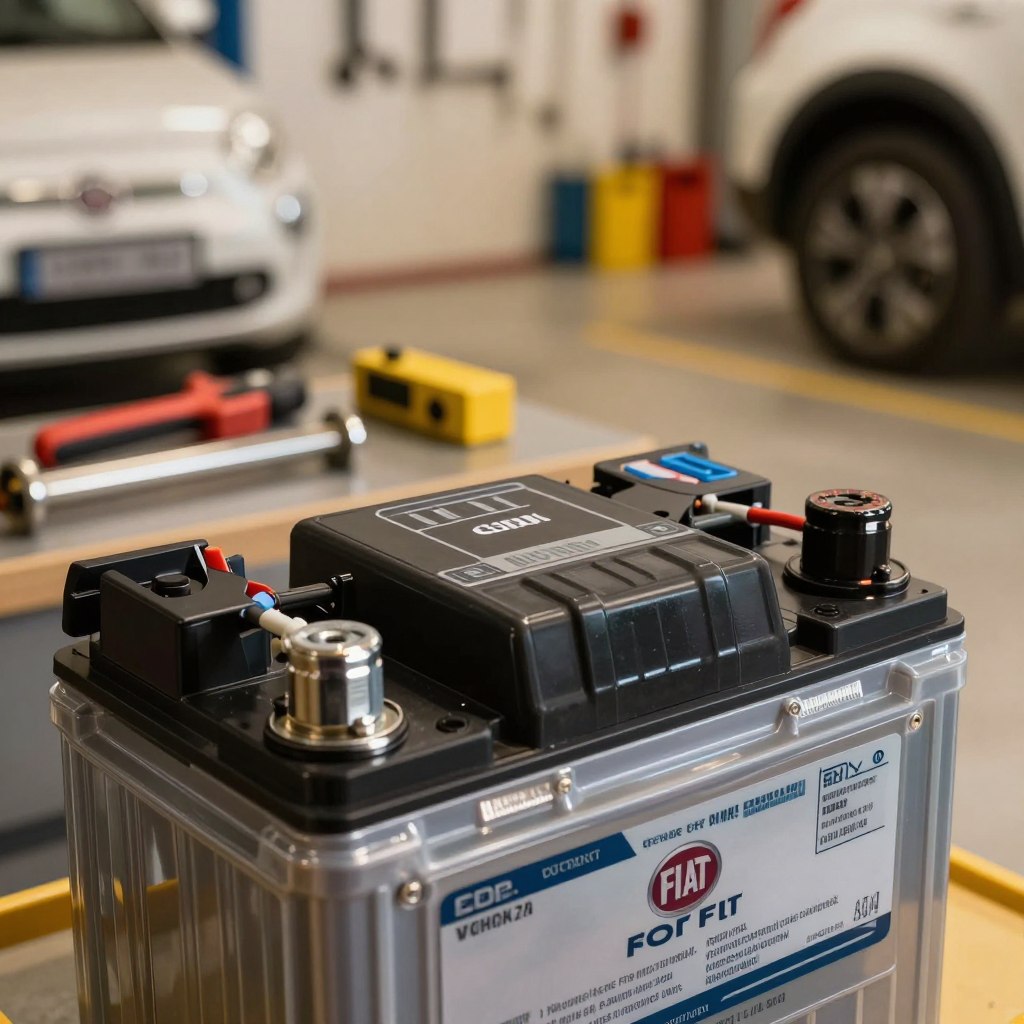 batterie fiat 500