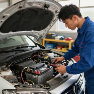 how to test car battery