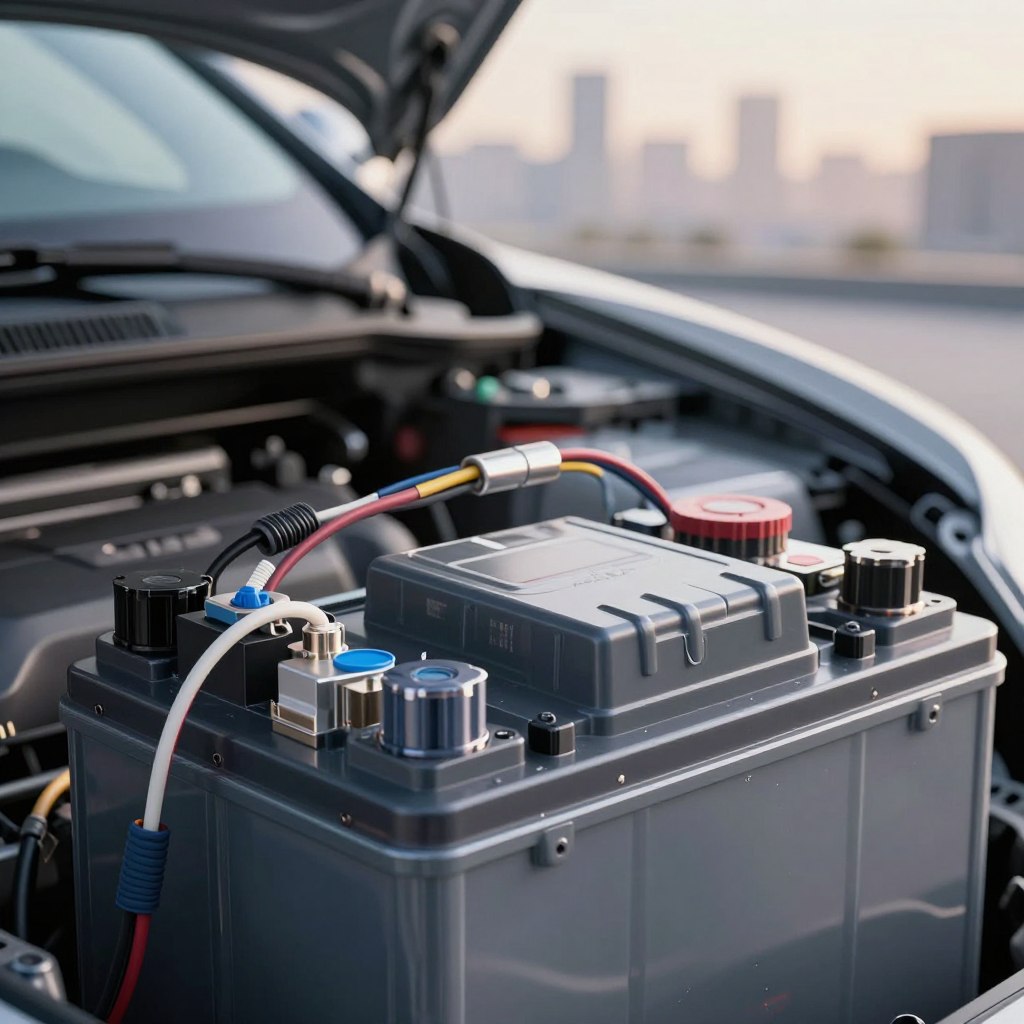 poids batterie voiture hybride