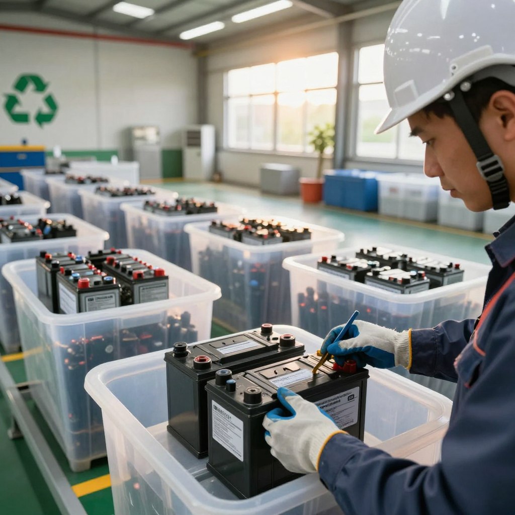 recyclage batterie automobile