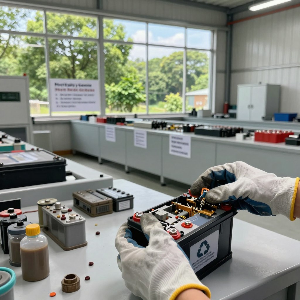 recyclage batterie voiture écologique