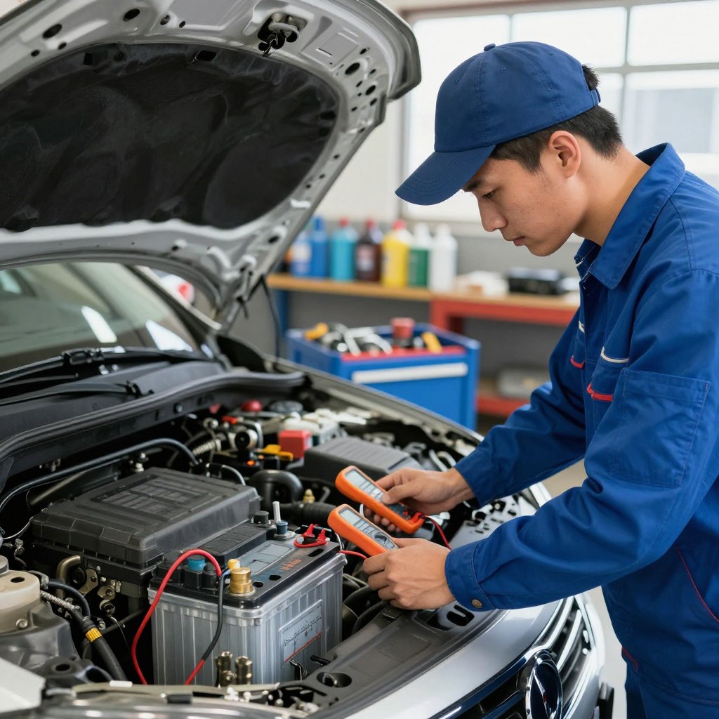 remplacement batterie voiture