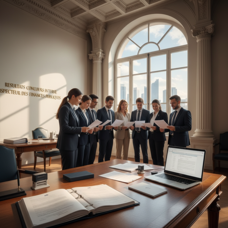 resultat concours interne inspecteur des finances publiques