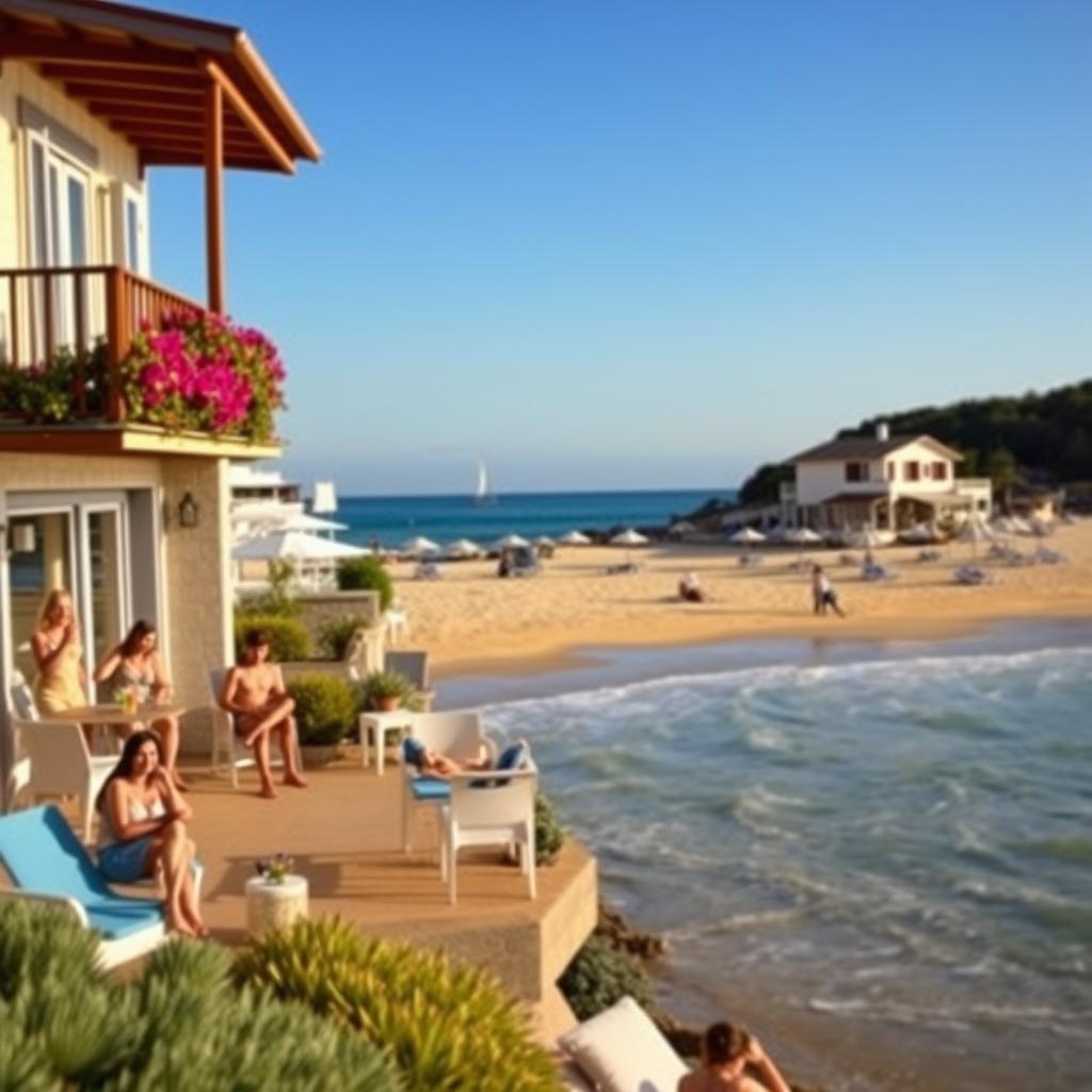 beachfront accommodations