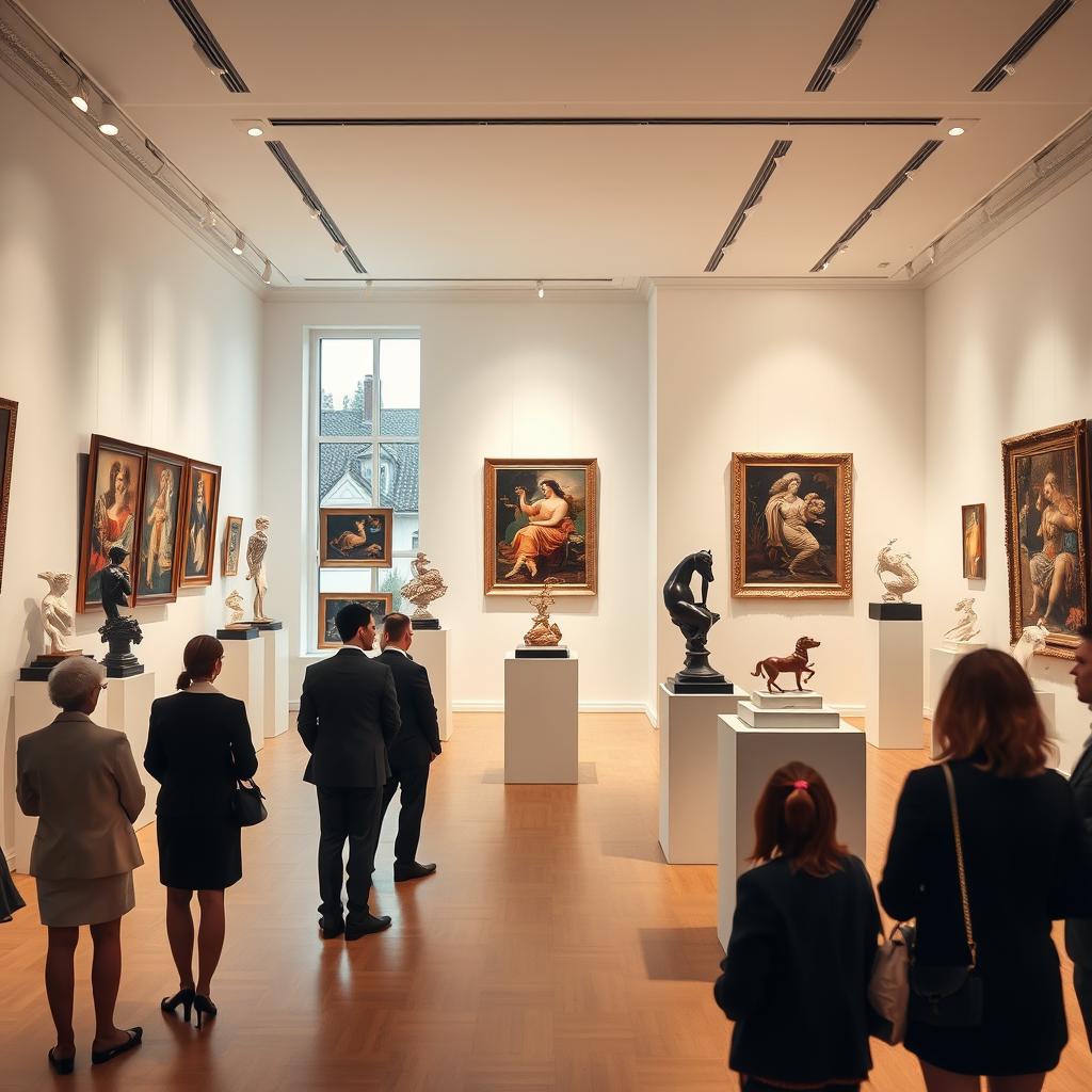 luxury art galleries