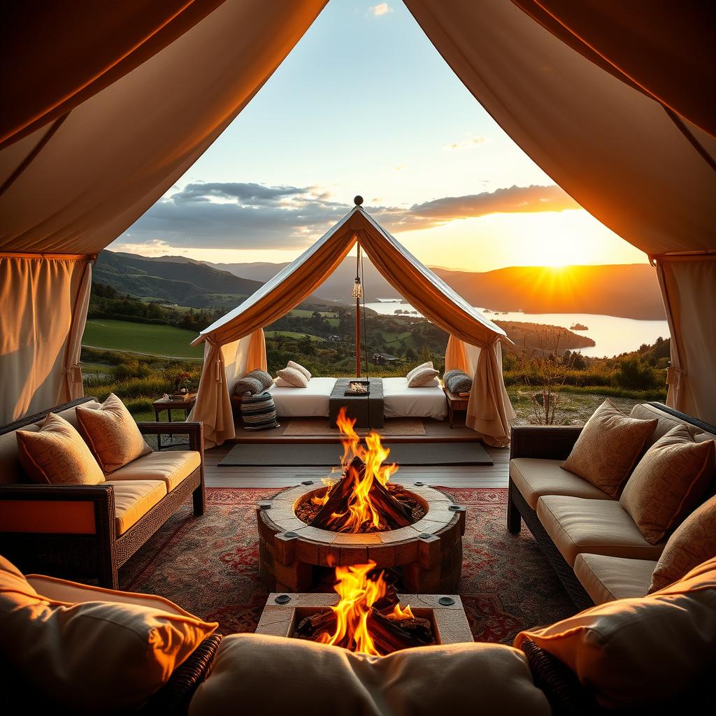 luxury glamping experiences