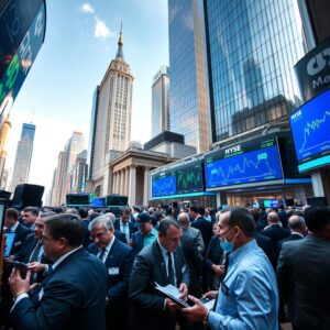 marché boursier américain
