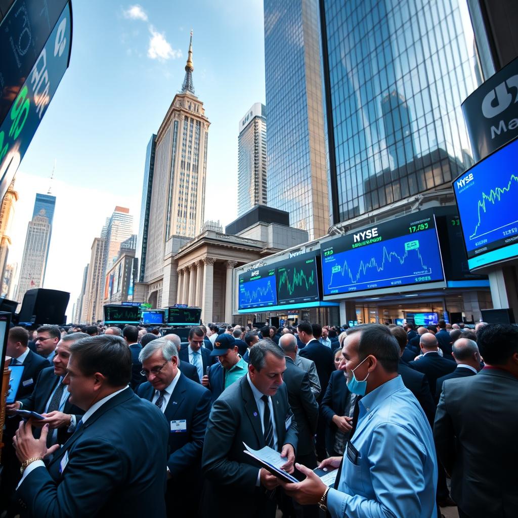 marché boursier américain